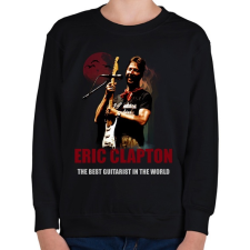 PRINTFASHION ERIC CLAPTON - Gyerek pulóver - Fekete gyerek pulóver, kardigán