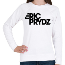 PRINTFASHION Eric Prydz - Női pulóver - Fehér női pulóver, kardigán