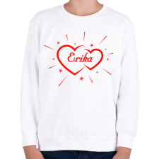 PRINTFASHION Erika - Gyerek pulóver - Fehér gyerek pulóver, kardigán