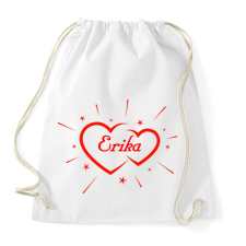 PRINTFASHION Erika - Sportzsák, Tornazsák - Fehér tornazsák