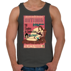 PRINTFASHION Erotikus könyv - Férfi atléta - Sötétszürke