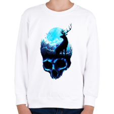 PRINTFASHION Erózió - Gyerek pulóver - Fehér gyerek pulóver, kardigán