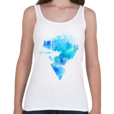 PRINTFASHION Escape from town - Női atléta - Fehér