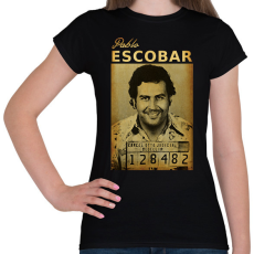 PRINTFASHION escobar - Női póló - Fekete