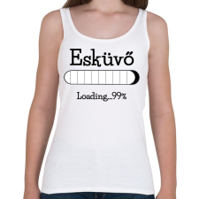 PRINTFASHION Esküvő loading...99% - Női atléta - Fehér női trikó