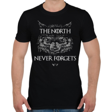 PRINTFASHION Észak nem felejt - Férfi póló - Fekete férfi póló