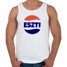 PRINTFASHION ESZTI - Férfi atléta - Fehér atléta, trikó