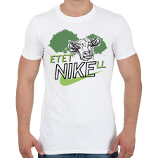 PRINTFASHION EtetNIKEll - Férfi póló - Fehér férfi póló