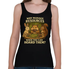 PRINTFASHION Everdell - Női atléta - Fekete