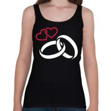 PRINTFASHION Évforduló - Női atléta - Fekete