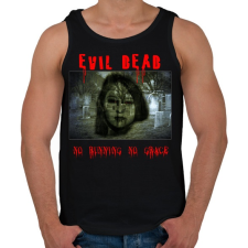 PRINTFASHION EVIL DEAD - Férfi atléta - Fekete atléta, trikó