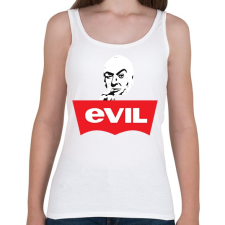 PRINTFASHION Evil - Női atléta - Fehér női trikó