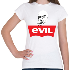 PRINTFASHION Evil - Női póló - Fehér