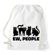 PRINTFASHION Ew People - Sportzsák, Tornazsák - Fehér tornazsák