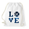 PRINTFASHION Exo Love - Sportzsák, Tornazsák - Fehér
