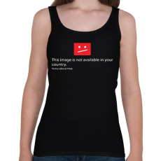 PRINTFASHION Ez a kép nem elérhető - Női atléta - Fekete