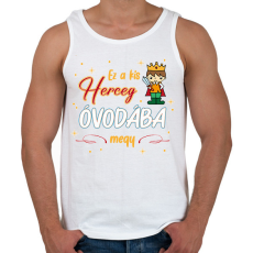 PRINTFASHION Ez a kis herceg - Férfi atléta - Fehér