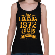 PRINTFASHION Ez a legenda 1972 július 24-én született - Női atléta - Fekete