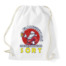 PRINTFASHION Ez a legszebb idő - Sportzsák, Tornazsák - Fehér tornazsák