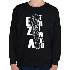 PRINTFASHION Ez a trinyó - Gyerek pulóver - Fekete gyerek pulóver, kardigán