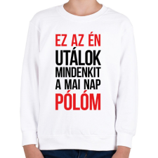PRINTFASHION Ez az én pólóm - fekete - Gyerek pulóver - Fehér gyerek pulóver, kardigán