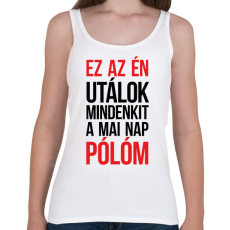 PRINTFASHION Ez az én pólóm - fekete - Női atléta - Fehér
