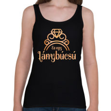 PRINTFASHION Ez egy lánybúcsú - Női atléta - Fekete