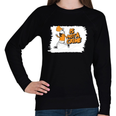 PRINTFASHION Ez nem bűncselekmény - Női pulóver - Fekete