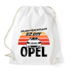 PRINTFASHION Ez nem csak egy autó ez egy OPEL - Sportzsák, Tornazsák - Fehér