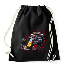 PRINTFASHION F1 autó - Sportzsák, Tornazsák - Fekete tornazsák