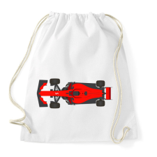 PRINTFASHION F1 Ferrari - Sportzsák, Tornazsák - Fehér tornazsák