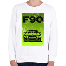 PRINTFASHION f90  - Gyerek pulóver - Fehér gyerek pulóver, kardigán