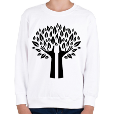 PRINTFASHION Fa - Gyerek pulóver - Fehér gyerek pulóver, kardigán