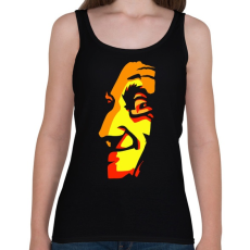 PRINTFASHION Face - Női atléta - Fekete