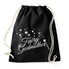 PRINTFASHION Fairy Godmother - Sportzsák, Tornazsák - Fekete tornazsák