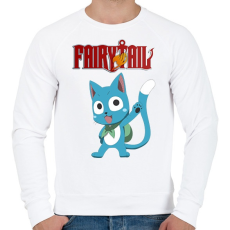 PRINTFASHION Fairy Tail - Férfi pulóver - Fehér
