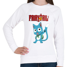 PRINTFASHION Fairy Tail - Női pulóver - Fehér női pulóver, kardigán