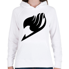 PRINTFASHION Fairy Tail szimbólum - Női kapucnis pulóver - Fehér női pulóver, kardigán