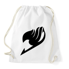 PRINTFASHION Fairy Tail szimbólum - Sportzsák, Tornazsák - Fehér tornazsák