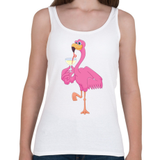 PRINTFASHION falamingo - Női atléta - Fehér