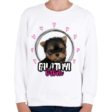 PRINTFASHION Falatnyi öröm - Gyerek pulóver - Fehér