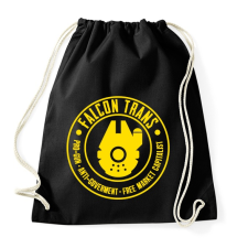 PRINTFASHION Falcon Trans - Sportzsák, Tornazsák - Fekete tornazsák