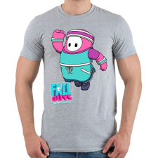 PRINTFASHION Fall Guys - Aerobic - Férfi póló - Sport szürke férfi póló