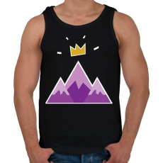 PRINTFASHION Fall Guys - Férfi atléta - Fekete