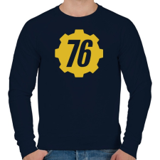 PRINTFASHION Fallout 76 - Férfi pulóver - Sötétkék férfi pulóver, kardigán