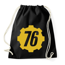 PRINTFASHION Fallout 76 - Sportzsák, Tornazsák - Fekete tornazsák