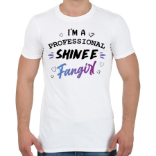 PRINTFASHION Fangirl - Shinee - Férfi póló - Fehér férfi póló