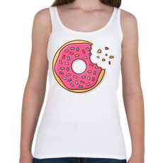 PRINTFASHION Fánk - Női atléta - Fehér