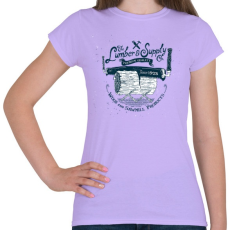PRINTFASHION Fanyűvők - Női póló - Viola