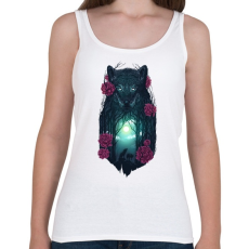 PRINTFASHION Farkasok - Női atléta - Fehér